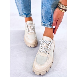 BM Mocasín suela alta Asger Beige 3