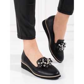 Goodin Zapatos de mujer de moda Shelovet hechos de cuero ecológico. negro 2 Goodin Zapatos de mujer de moda Shelovet hechos de cuero ecológico. negro 2