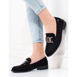 Lords de ante negro para mujer 3