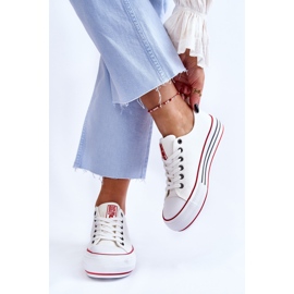 Sneakers Mujer Tejido Plataforma Big Star LL274180 Blanco 8