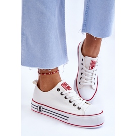 Sneakers Mujer Tejido Plataforma Big Star LL274180 Blanco 9