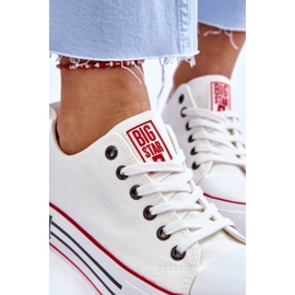 Sneakers Mujer Tejido Plataforma Big Star LL274180 Blanco 11