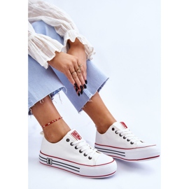 Sneakers Mujer Tejido Plataforma Big Star LL274180 Blanco 3