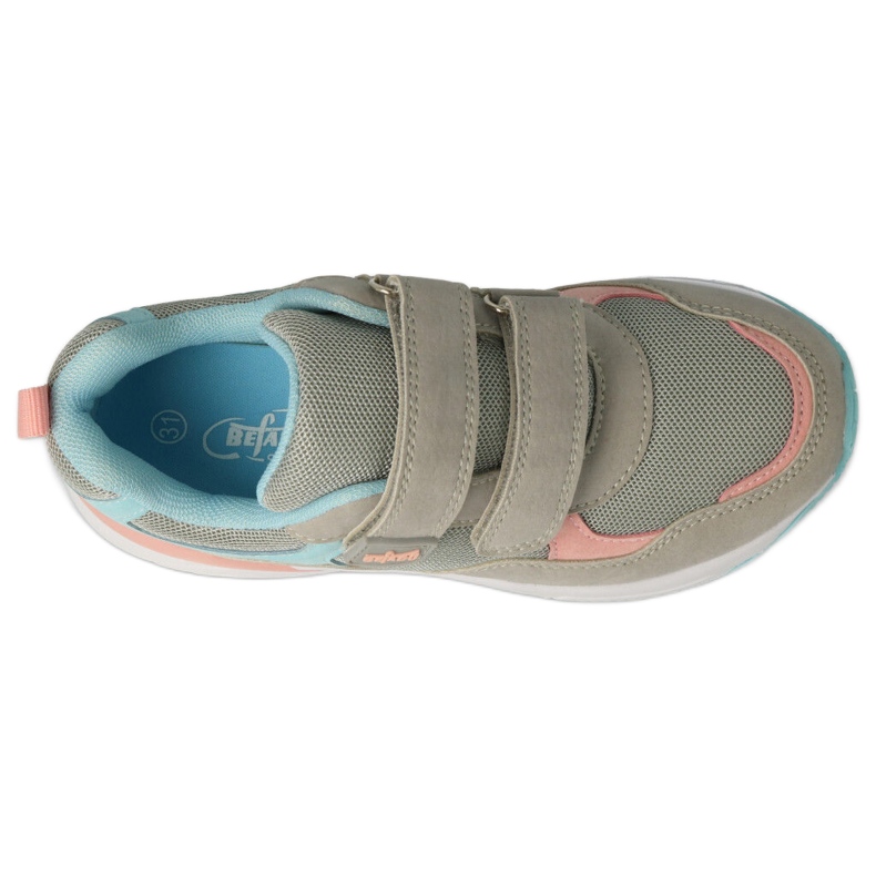 Befado deportivo juvenil con velcro 516Q238 gris 1