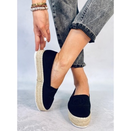 BM Alpargatas Wela Black Chanel negro 1