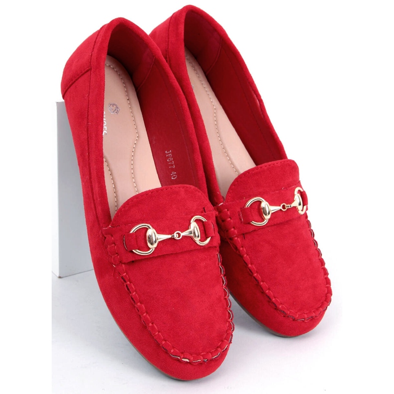 BM Mocasines mujer Hesso Rojo 2