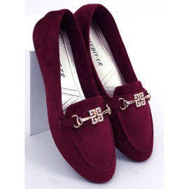 Mocasines Mujer Chloe Vino rojo 3