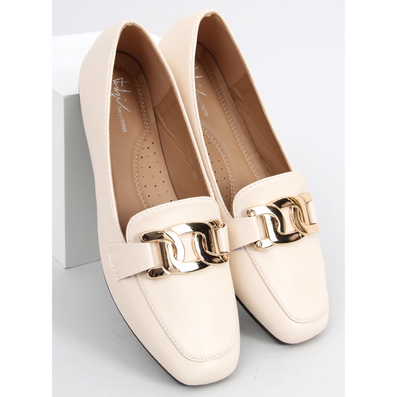 BM Mocasines mujer Paola Beige 2