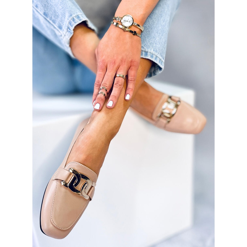 BM Mocasines de mujer Paola Nude beige 2