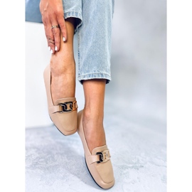 BM Mocasines de mujer Paola Nude beige 1