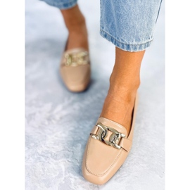 BM Mocasines de mujer Paola Nude beige 3