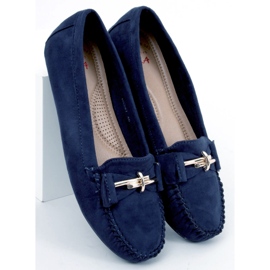 BM Mocasines de mujer Lyset Azul azul marino 4