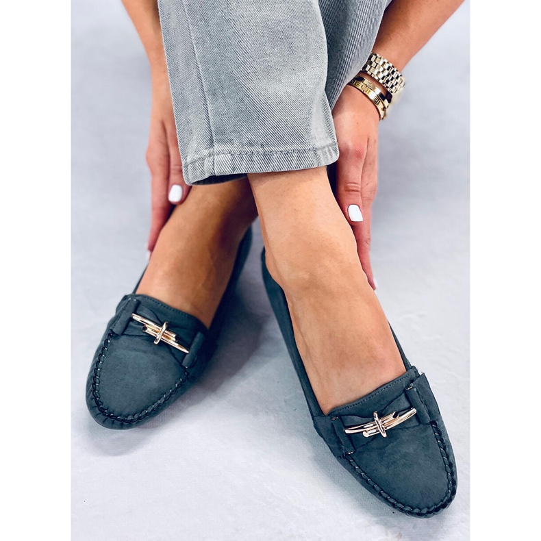 Mocasines mujer Lyset Gris 1