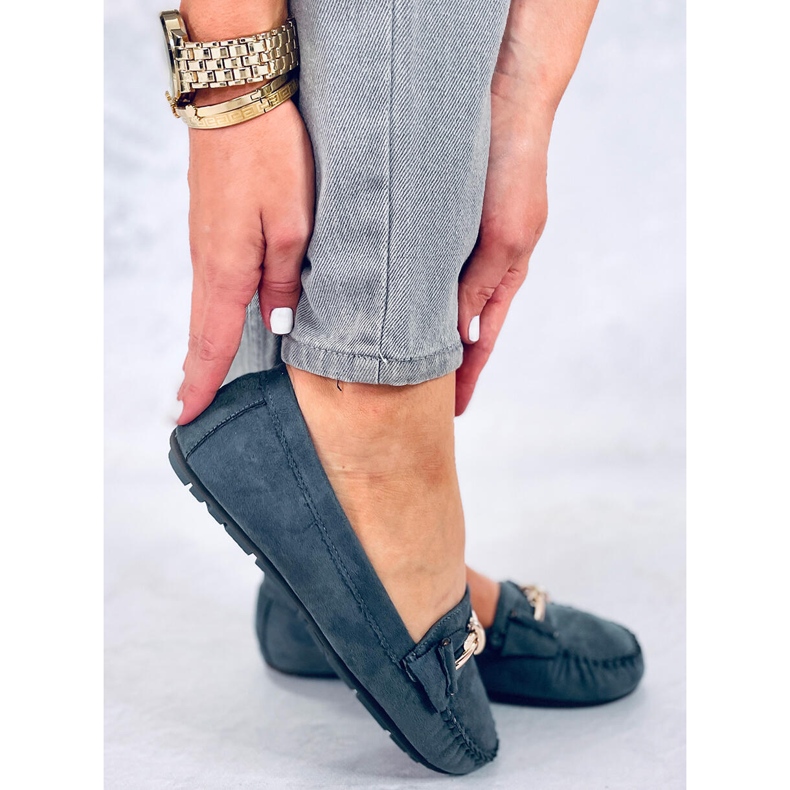 Mocasines mujer Lyset Gris 2