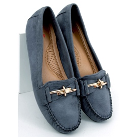 Mocasines mujer Lyset Gris 5