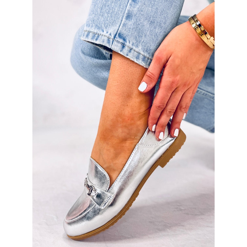 Mocasines mujer Juss Plata 2 Mocasines mujer Juss Plata 2