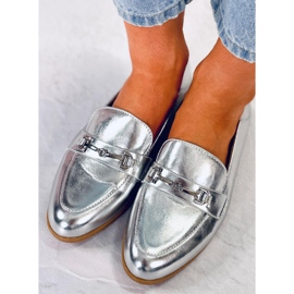 Mocasines mujer Juss Plata 3