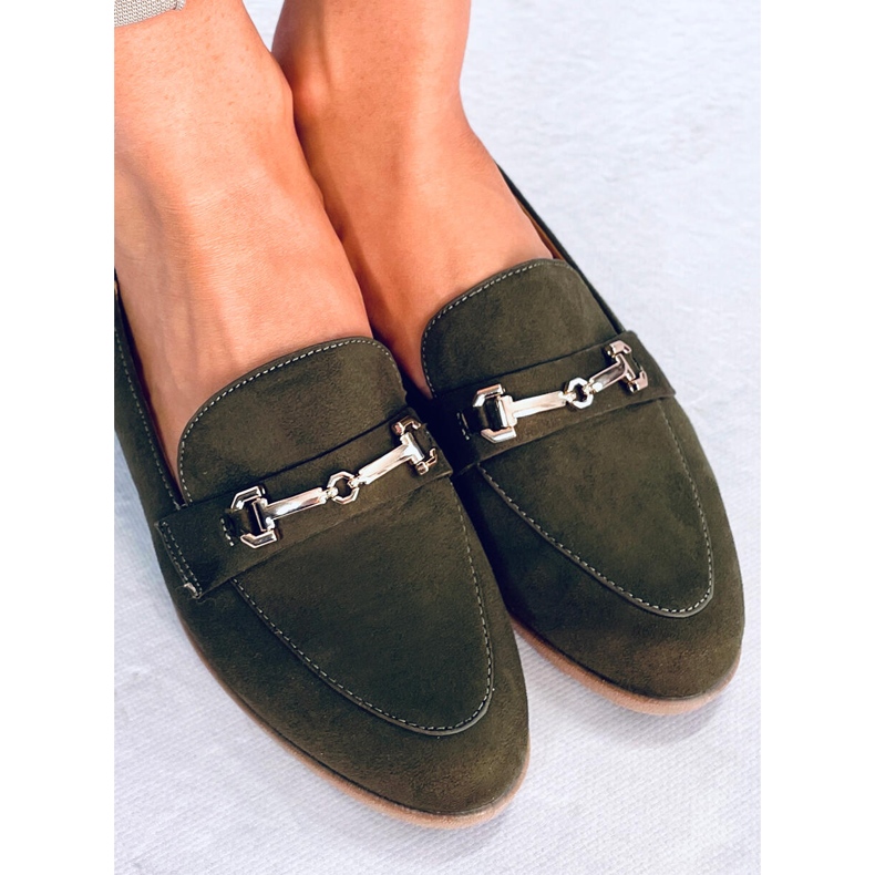Mocasines mujer Juss Green verde 1