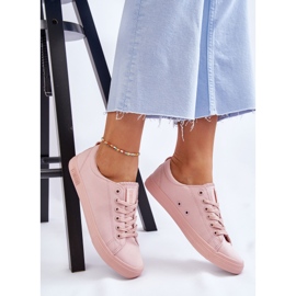 Zapatillas Mujer Smooth Low Big Star LL274059 Rosa rosado 9