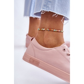 Zapatillas Mujer Smooth Low Big Star LL274059 Rosa rosado 5
