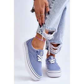 Zapatillas Mujer Big Star Plataforma LL274231 Azul 2