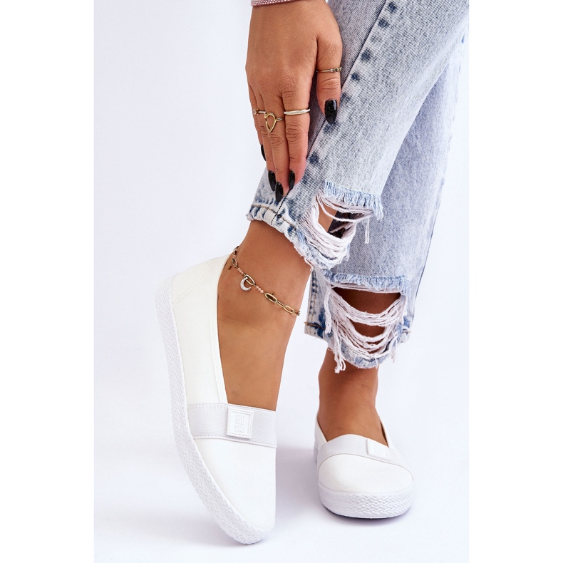 Zapatillas sin cordones para mujer Big Star LL274201 Blanco 1