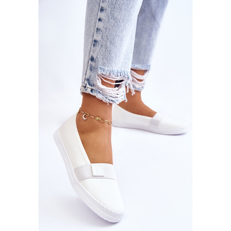 Zapatillas sin cordones para mujer Big Star LL274201 Blanco 2
