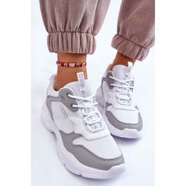 Zapatillas Deportivas Ligeras Mujer Big Star LL274375 Blanco-Gris 5