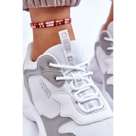 Zapatillas Deportivas Ligeras Mujer Big Star LL274375 Blanco-Gris 6