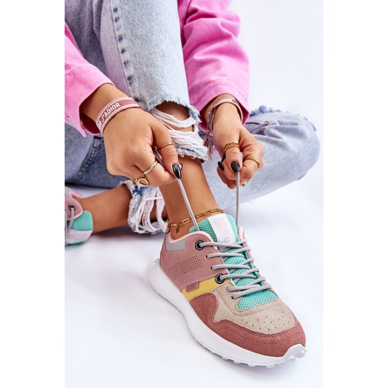 Sneakers de Mujer Big Star LL274422 Rosa-Beige rosado 1