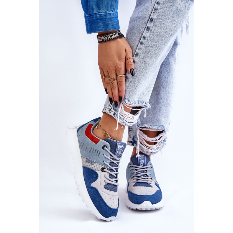 Zapatillas de Mujer Big Star LL274421 Azul 2