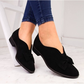Zapatos de mujer con lazo negro Jezzi 1