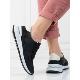 Deportivas ligeras de mujer negras Shelovet negro 3
