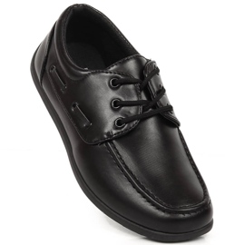 Zapatos de comunión para niño American Club 51/23 negros 1
