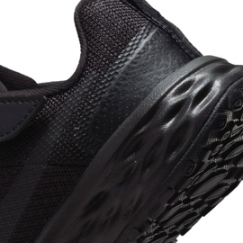 Nike Revolution 6 Jr DD1095 001 zapatos negro 4