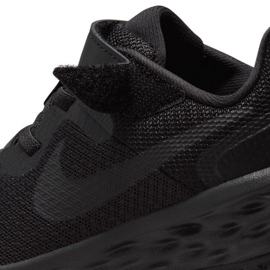 Nike Revolution 6 Jr DD1095 001 zapatos negro 5
