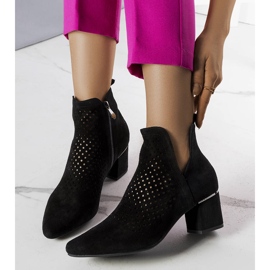 BM Botines calados negros de Bernadette 1 BM Botines calados negros de Bernadette 1