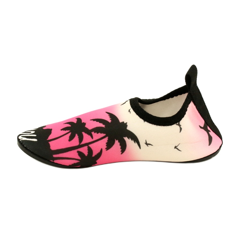 Zapatillas de agua ProWater neopreno rosa-negro 1