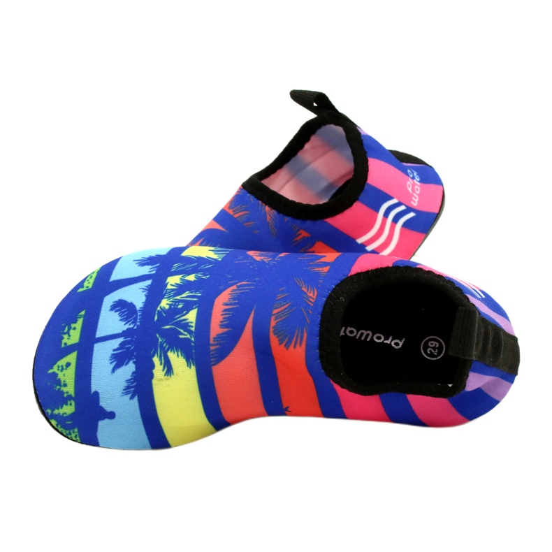 Zapatillas de agua ProWater neopreno azul 4