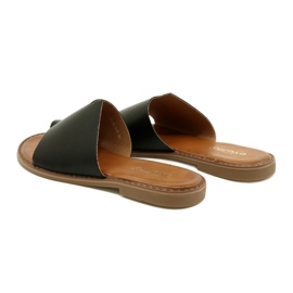 Evento Black Flip-Flops Women's Flip-Flops Evalo 22SD35-4586 Negro 5