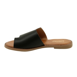 Evento Black Flip-Flops Women's Flip-Flops Evalo 22SD35-4586 Negro 1