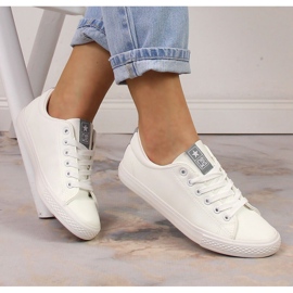 News Deportivas de piel ecológica blanca NOVEDADES blanco 6