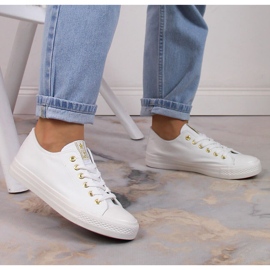 Deportivas bajas NEWS mujer blancas blanco 7