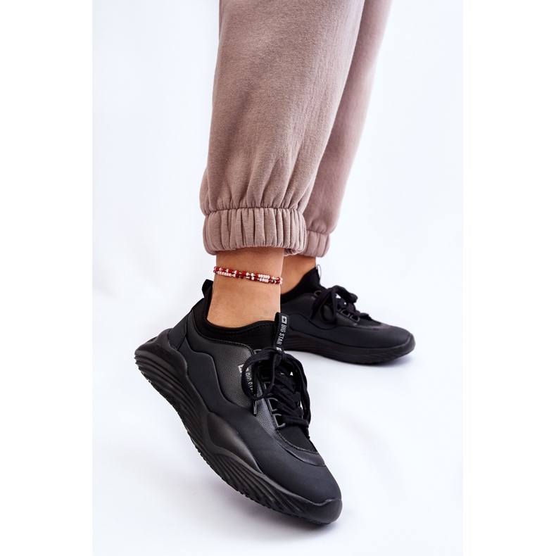 Zapatillas Mujer Memory Foam System Big Star LL274419 Negro 2 Zapatillas Mujer Memory Foam System Big Star LL274419 Negro 2