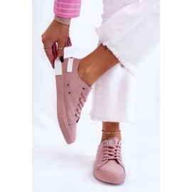 Zapatillas Bajas de Mujer Big Star LL274040 Rosa blanco 1
