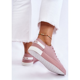 Zapatillas Bajas de Mujer Big Star LL274040 Rosa blanco 2