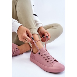 Zapatillas Clásicas Bajas Mujer Big Star LL274027 Rosa rosado 2