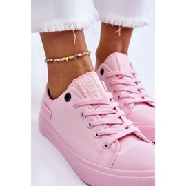 Zapatillas Clásicas Bajas Mujer Big Star LL274022 Rosa Claro rosado 8