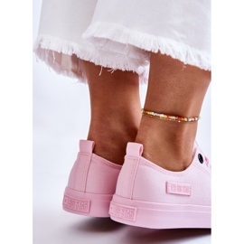 Zapatillas Clásicas Bajas Mujer Big Star LL274022 Rosa Claro rosado 10