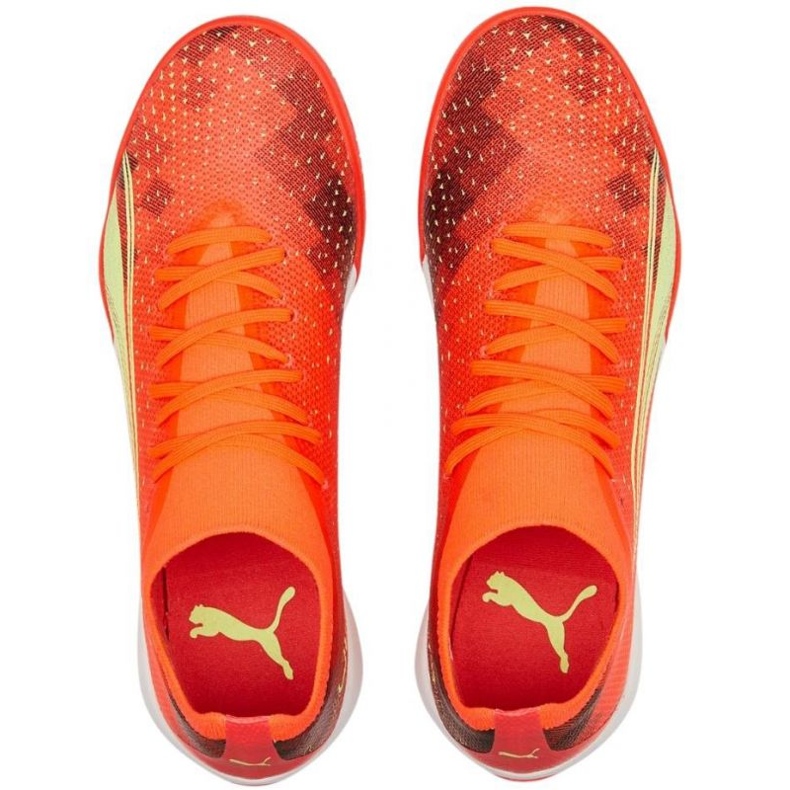 Puma Ultra Match It M 106904 03 zapatos de fútbol naranja 2